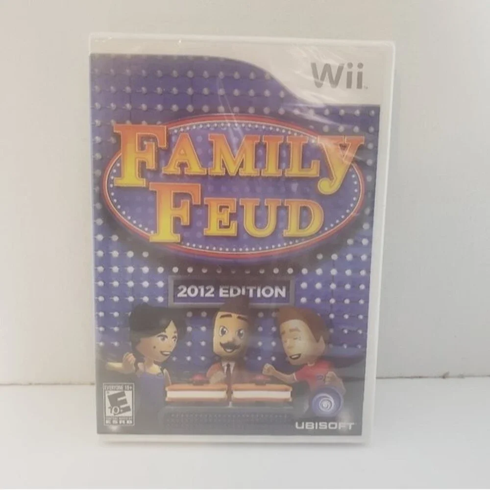 Family Feud 2012 Edition Nintendo Wii Brand New Factory Sealed